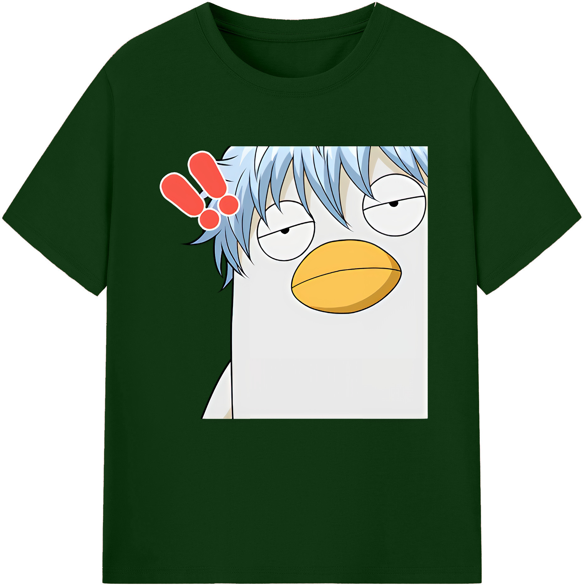 （画像用） ぎんたま 坂田銀時（さかたぎんとき） 神楽 志村新八（しむら しんぱち） GINTAMA Sakata Gintoki Kagura Shimura Shinpachi 綿100％半袖Tシャツ（フロントプリント）